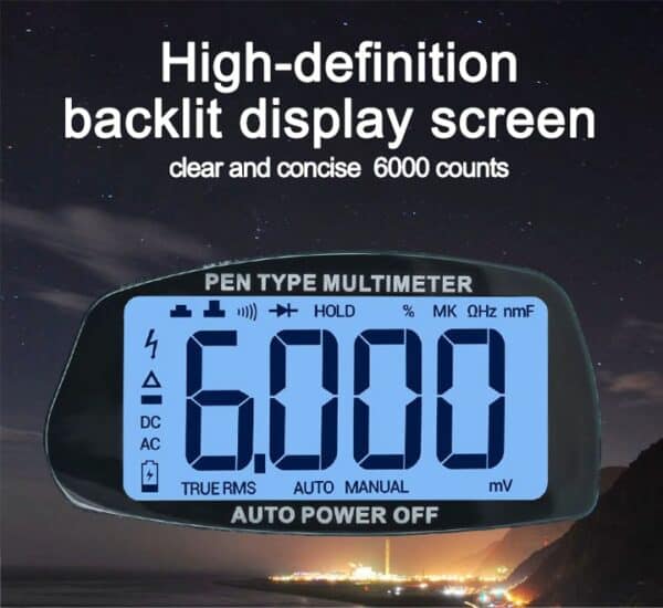 Digital Multimeter ZOYI ZT-203 Pen Type for Car Maintenance.