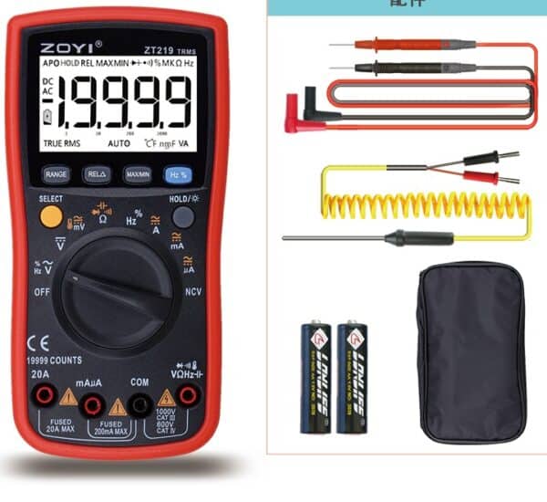 Multimeter ZOYI ZT-219 High Accuracy and Versatility