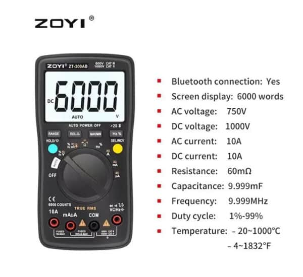 Digital Multimeter function and features