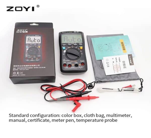 Digital Multimeter all accessories