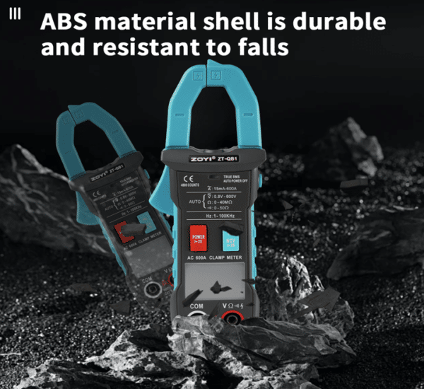 Clamp meter ZOYI ZT-QB1 with extremely simple panel