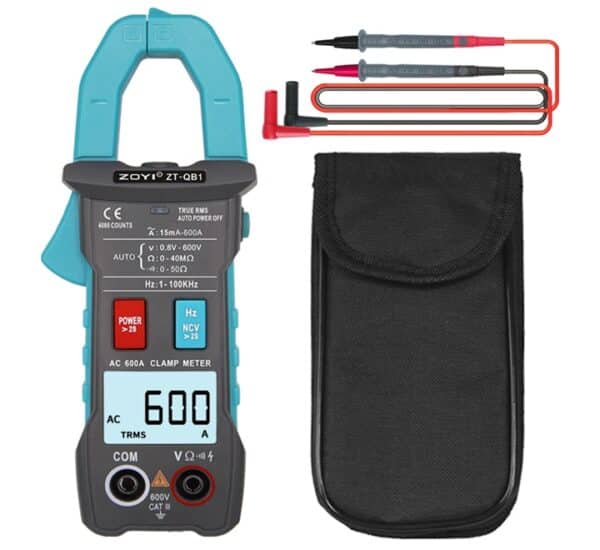 Clamp meter ZOYI ZT-QB1 with extremely simple panel