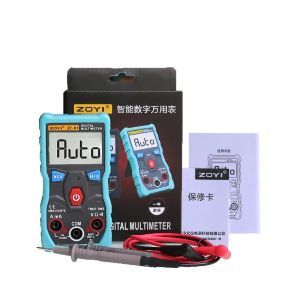 Multimeter ZOYI ZT-S1 with Backlight & Flashlight