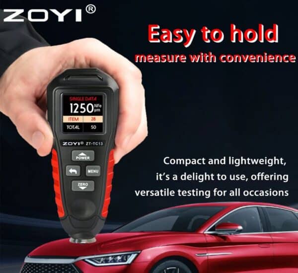 ZOYI ZT-TC13 Coating Thickness Meter Accurate Measurement