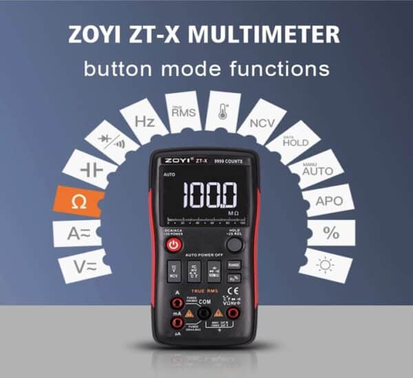 ZOYI ZT-X display