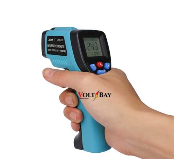 Thermometer ZOYI GM-550 | an industrial infrared Thermometer