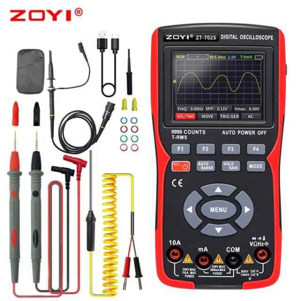 Oscilloscope Multimeter ZOYI ZT-702S (2-1)