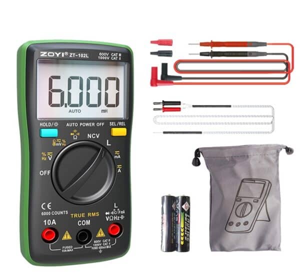 Digital Multimeter ZOYI ZT-102L Your Affordable Multimeter