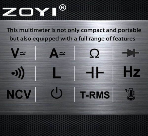 Digital Multimeter ZOYI ZT-102L Your Affordable Multimeter