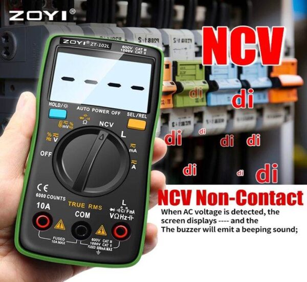 Digital Multimeter ZOYI ZT-102L Your Affordable Multimeter