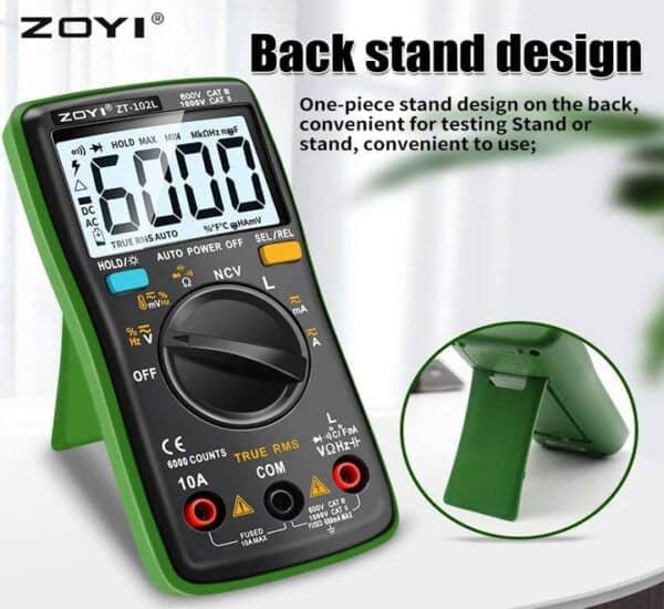 Digital Multimeter ZOYI ZT-102L Your Affordable Multimeter