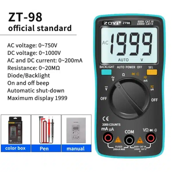 ZOYI ZT-98 Multimeter