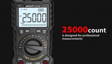 Digital Multimeter ZOYI ZT-225 25000Counts