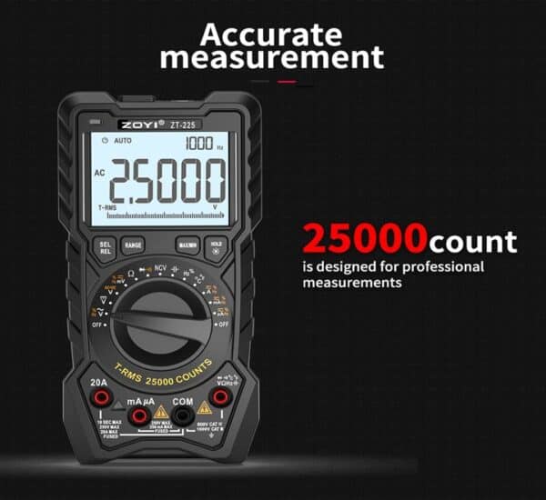 Digital Multimeter ZOYI ZT-225 25000Counts