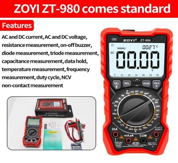 ZOYI ZT-980E Voltage Tester