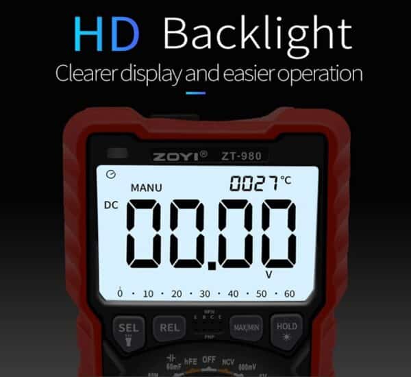 Multimeter ZOYI ZT-980 Precision & Reliability