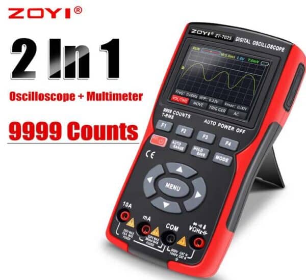 Oscilloscope Multimeter with features